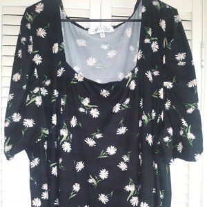 Eleanor Puff-Sleeve Top